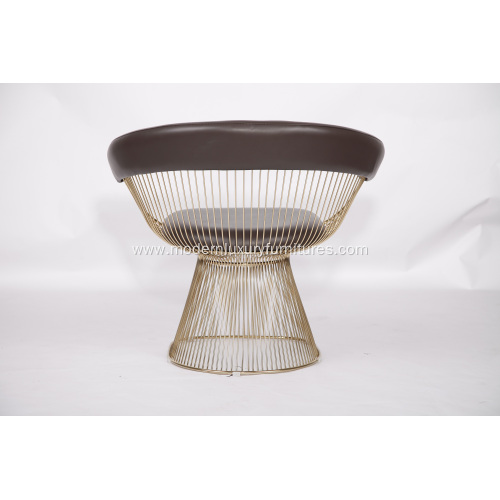 Leather Warren Platner Modern Dining Chair